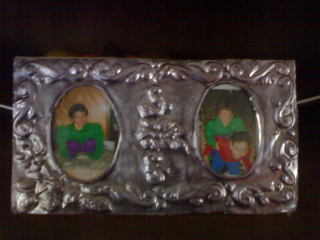 Porta retrato rustico