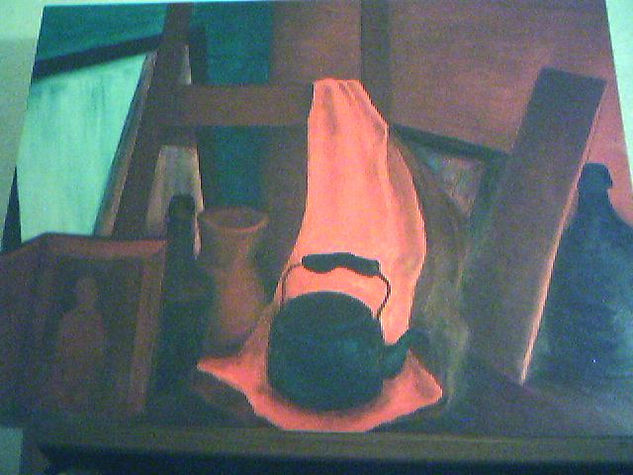 Mate Porteño Oil Canvas