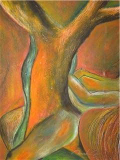 Naturaleza, eres pervertida Acrylic Card Nude Paintings