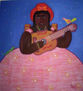 negra brujera con guitarra