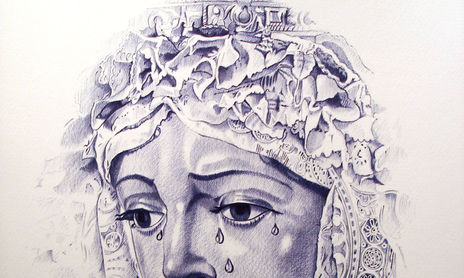 Dibujos bolígrafo GRAN FORMATO
