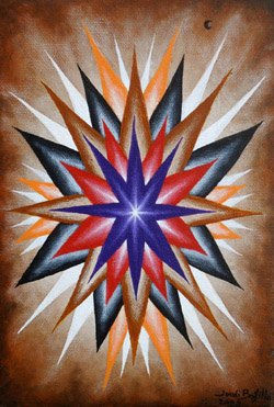 Mandala I Acrylic Canvas Landscaping