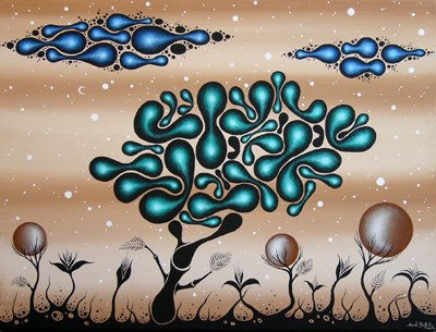 Paisage nuevo Acrílico Lienzo Paisaje