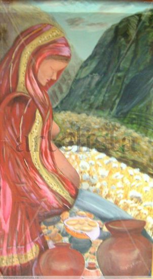 madre nativa Oil Canvas Landscaping