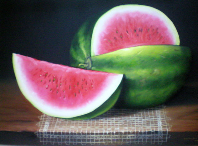 Sandia Oil Canvas Still Life Paintings