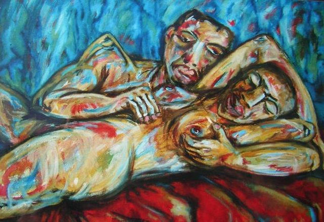 Amantes Oil Canvas