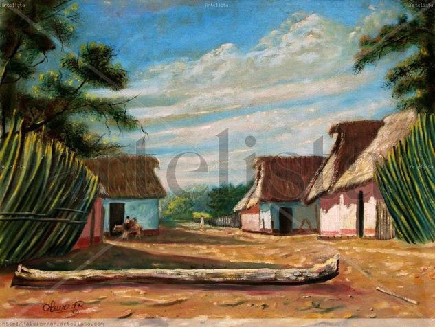 dia soleado Oil Canvas Landscaping