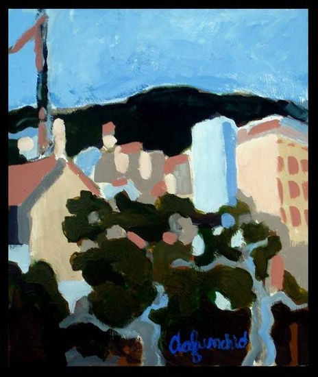 La salut Acrylic Canvas Landscaping