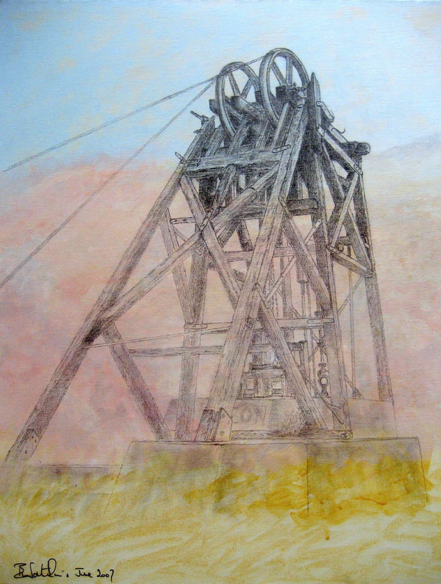 MAZARRON MINES - WHEEL HEAD