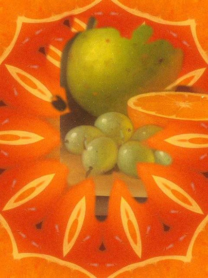 Abstracto naranja