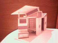 Maqueta de una casa