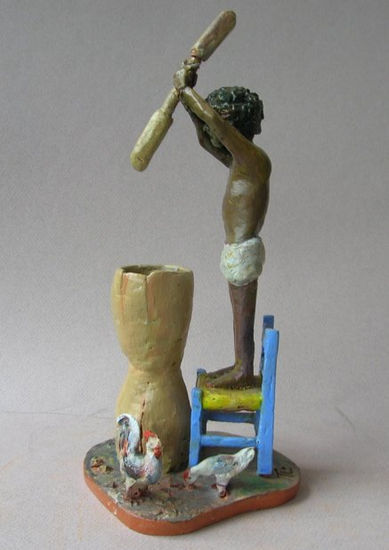 El Pilon de mi Casa Terracotta Figurative