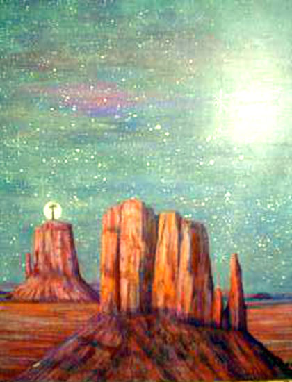 EL SEÑOR DE TEJAMEN Oil Canvas Landscaping