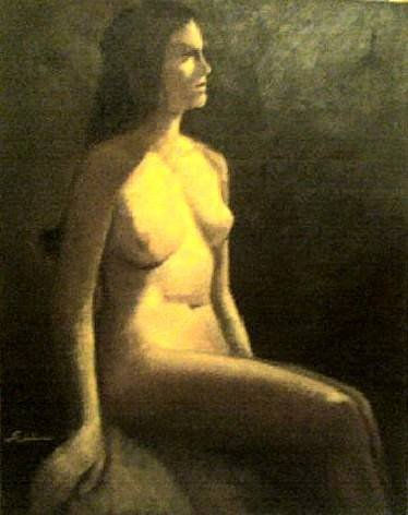 Desnudo II Oil Canvas Nude Paintings