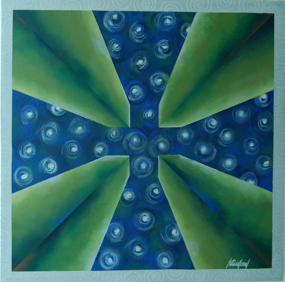 alcanzando el cielo Media Mixta Lienzo Otros