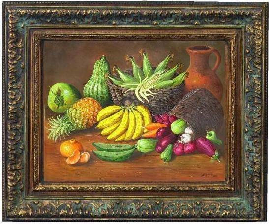 bodegon , de frutas dominicanas 9 Oil Canvas Landscaping