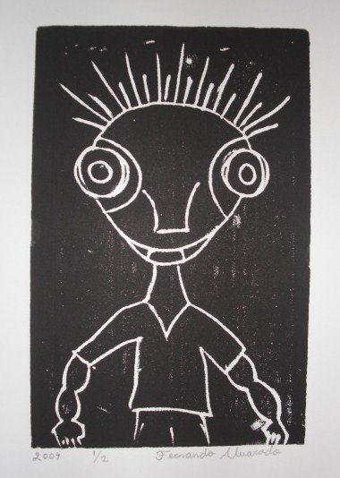 ojon Woodcut