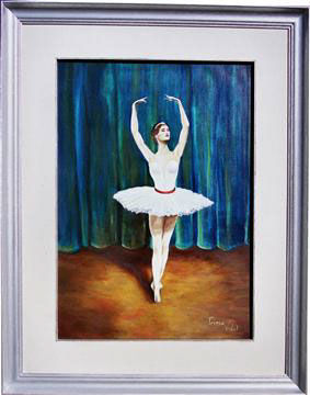 Bailarina Oil Canvas