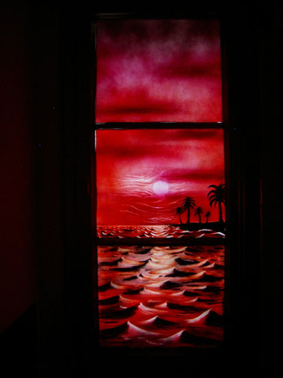 ventana al mar Acrylic Paper