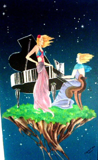 MUSICA DEL ALMA Oil Canvas Landscaping