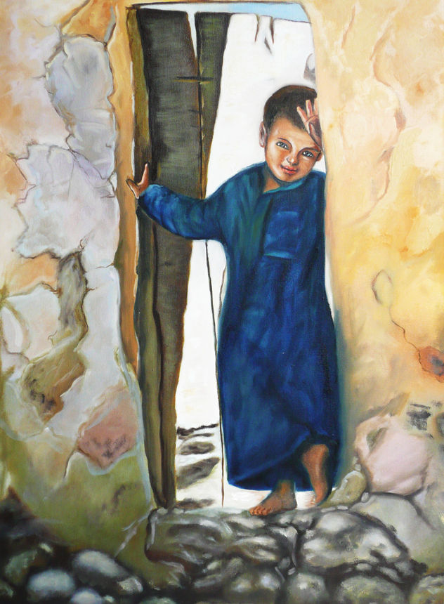 niño arabe