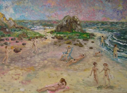 Praia de nudismo