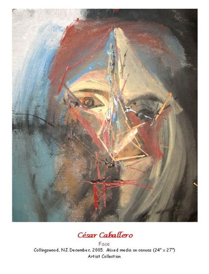 FACE Oil Canvas Figure Painting