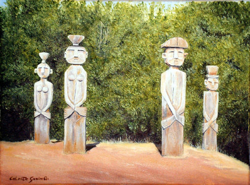 Estatuas Oil Canvas Landscaping