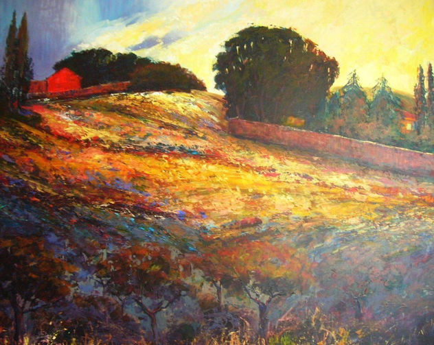 "La casa roja-un paisaje en mi camino"