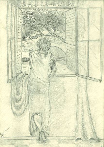 Lola en la ventana