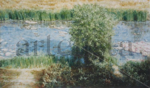 Guadiana Oil Canvas Landscaping