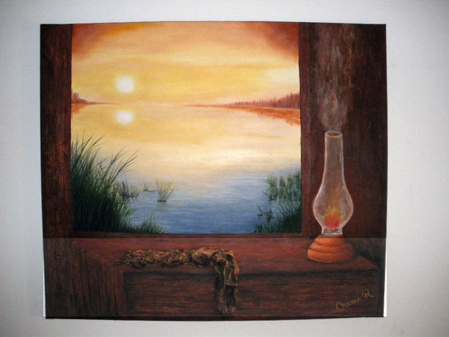 Quietud Oil Canvas Landscaping