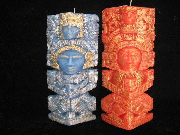 dios azteca Candles Various