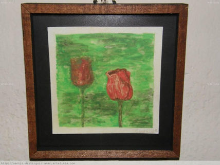 Flores acuarela 4