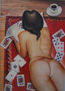 Joven Desnuda con cartas