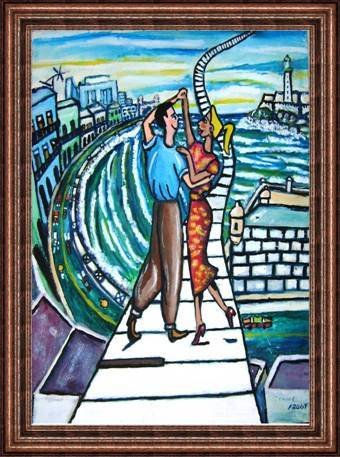 Bailando Sobre la vieja habana