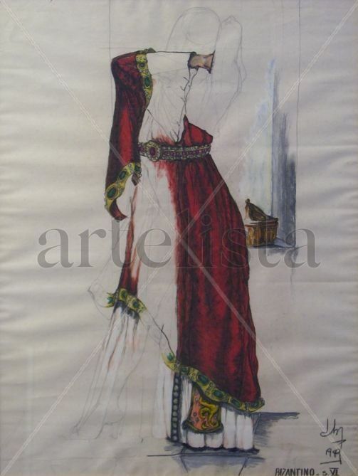 serie trajes BIZANTINO