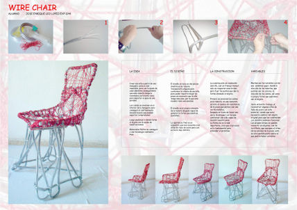Wire chair