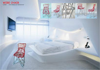Wire chair