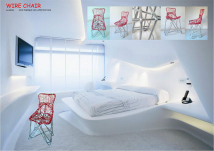 Wire chair