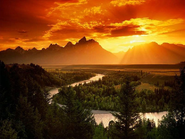 puesta de sol