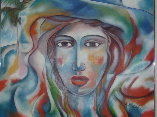 CAMPESINA CUBANA Oil Canvas Landscaping