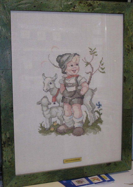 Niño con ovejas
