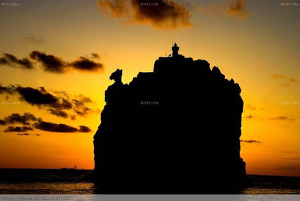 Anochecer de isla...