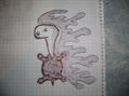 tortuga en llamas