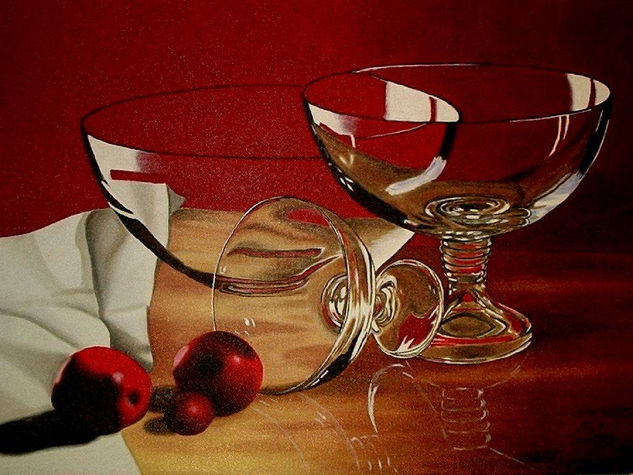 CRISTAL DE PRIMERA Oil Canvas Still Life Paintings