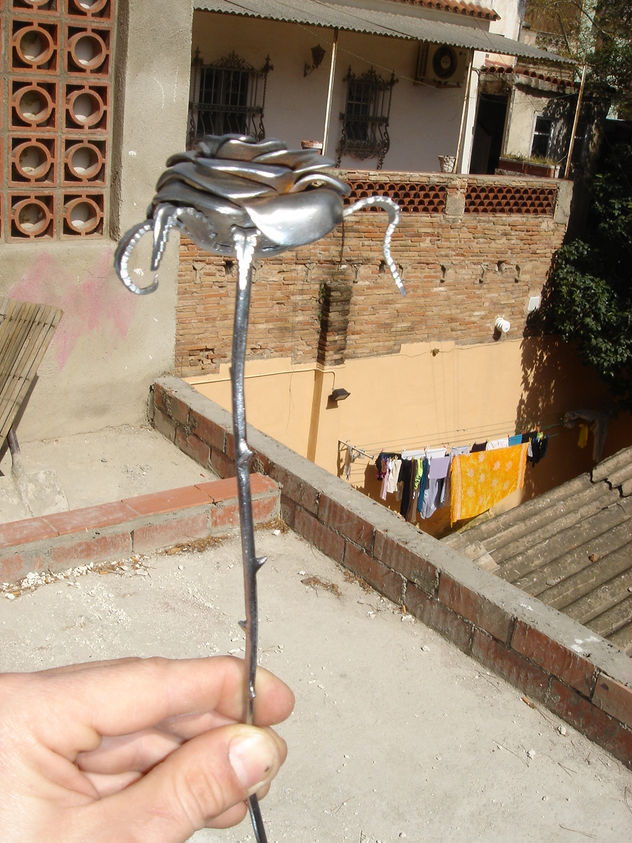 metal rose