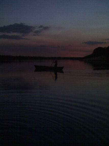 Ocaso del rio