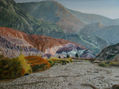 serro de los site colores , norte argentino
