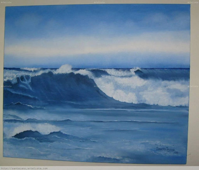 Mar... del Plata Oil Canvas Landscaping